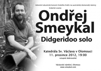 11.12.2012 Akustický koncert Ondry Smeykala v olomoucké katedrále 11.12.2012 Akustický koncert Ondry Smeykala v olomoucké katedrále
