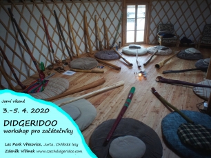 DIDGERIDOO WORKSHOPU JARO 2020 DIDGERIDOO WORKSHOPU JARO 2020